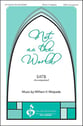 Not as the World SATB choral sheet music cover